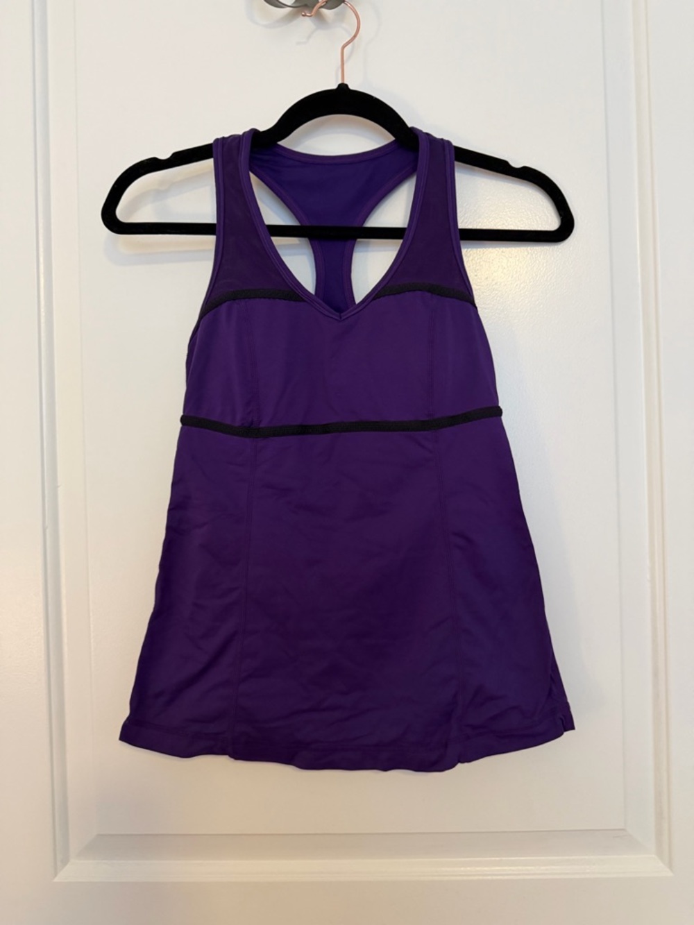 lululemon athletica Purple Racerback Tank Top
